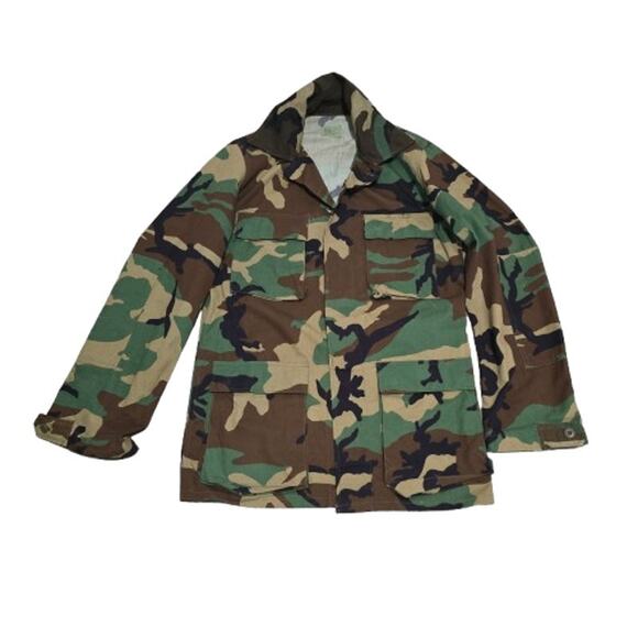 Authentic Army Field Jacket – Glitter Lips & Gold Teeth – Small X-Long - Picture 2 of 4